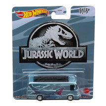 Hot Wheels Premium HW Tour Bus Jurassic World 5/5 Real Riders HCN91 - $10.77