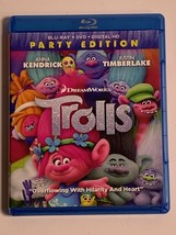  Trolls Blu-ray DVD + Digital HD - Vibrant Family Entertainment Pre Owned - £3.20 GBP