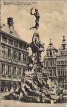 ZAYIX Postcard Monument of Brabo Antwerp Belgium Fountain 083022PC45 - £3.12 GBP