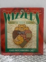 Wizzers Cookie Patchwork Cat Stitch Kit 1305 by Janlynn - NIP - £7.12 GBP