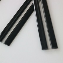 4x 500mm Black low profile flex hinges, flexible living hinges, plexiglass - £45.02 GBP