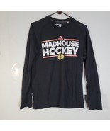Mens Adidas Ultimate Tee Blackhawks Hockey Madhouse Hockey Size Med - £13.85 GBP