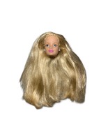 Vintage 1991 Sleeping Beauty Mattel Barbie Doll HEAD ONLY Blue Dress FRE... - $168.30 MXN