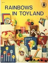 Any Bunny Can Rainbows in Toyland Vintage Sewing Pattern Book 1982 - £5.33 GBP