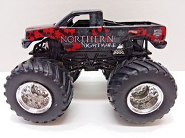 Hot Wheels Monster Jam truck Northern Nightmare 1:64 scale Plastic base - $14.85