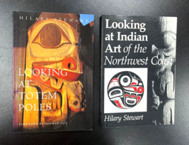 Looking at Totem Poles Indian Art of Northwest Coast by Hilary Stewart (2 Books) - £23.52 GBP