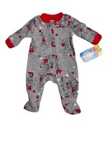 Disney Mickey &amp; Minnie Infant Newborn Zip Pajama Sleeper Months NB - $8.90