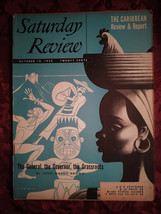 Saturday Review October 18 1952 Caribb EAN George Santayana Irwin Edman - £6.82 GBP