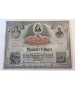 Old Time Telegraphers' and Historical Association Membership Certificate 1905 - £219.03 GBP