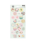 Flowerish Cardstock Stickers- 03 P13FLO13 - $7.49