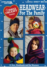 Headwear For The Family, 16 Crochet Hats, Headbands &amp; Ear Warmers, - $17.59