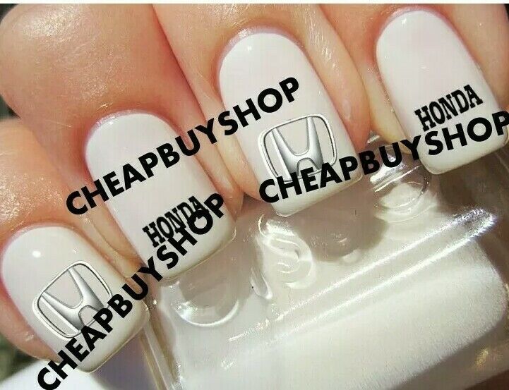 40 Honda Auto Racing Model Car Show》Nail Art Decals