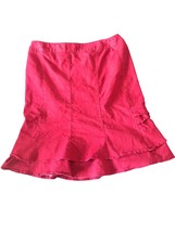 New Directions Women&#39;s Acid Wash Red Skirt Size 10 - $338.82 MXN