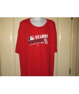 Women&#39;s Majestic St. Louis Cardinals S/S T-Shirt, Red, 2XL - $13.36