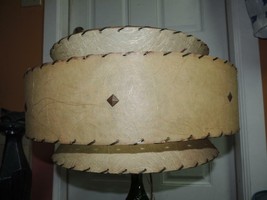 Mid Century Modern Lampshade 20&quot;x9.5&quot; Fiberglass Three Tier Diffuser Lam... - €69,89 EUR