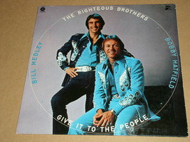 The Righteous Brothers Give It To The People Vinyl Record Album Capitol Label - £25.99 GBP