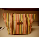 St. John&#39;s Bay Alicia Tote Vista Stripe Handbag New W Tags - €29,50 EUR
