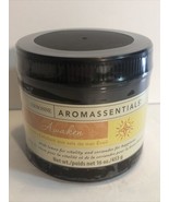 New Arbonne Aromassentials Awaken Sea Salt Scrub 16oz  Bath Body Lemon - $32.68