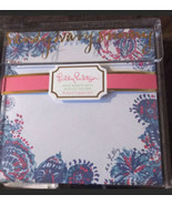 Lilly Pulitzer note set In acrylic holder gypsea Girl design - £23.22 GBP