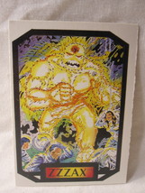 1987 Marvel Comics Colossal Conflicts Trading Card #89: Zzzax - $5.00