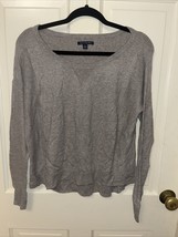 American Eagle Outfitters Tan Thin Sweater Size Large - £11.52 GBP