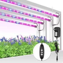 Led Grow Light Strip for Indoor Plants, Full Spectrum Auto On &amp; Off Grow... - $19.34