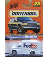 Matchbox 1999-23/100 Series 5 FedEx Speedy Delivery Ford Box Van 1:64 Scale - $37.89 CAD