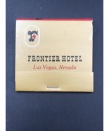 Frontier Hotel Las Vegas NV Nevada Casino Matchbook Full 30 Unstruck - $9.49