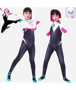 Gwen Stacy Spider Girl Cosplay Costume Spider-Gwen Zentai Suit  For Adul... - $35.65 CAD