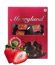 Merryland Chocolate Box Center Filled With Strawberry Flavour Chocolate ... - $19.46