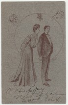 Vintage Postcard Gibson Girl and Man 1905 Adolph Selige Undivided Back - £6.99 GBP
