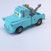 Disney Pixar Cars Orignal Tow Mater Metal Die cast Aqua Blue Truck Loose - £3.78 GBP