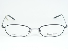Calvin Klein 439 599 Schwarz Brille Brillengestell CK439 49-18-140mm Italien - £67.89 GBP