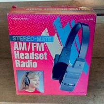 VTG Realistic 12-146 AM / FM Stereo-Mate Headset Radio NEW NOB NOS - $29.65
