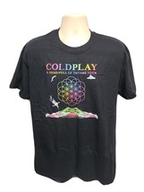 Coldplay A Head Full of Dreams Adult Large Black TShirt - $19.80