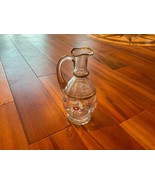 VINTAGE BOHEMIAN Hand Painted DECANTER - £14.12 GBP