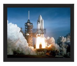 SPACE SHUTTLE COLUMBIA (STS-1) FIRST LAUNCH APRIL 1981 8X10 NASA FRAMED ... - $19.99