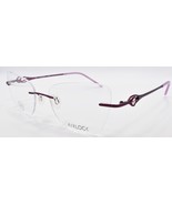 Airlock Majestic 203 500 Women&#39;s Eyeglasses Frames Rimless 54-18-140 Violet - £54.43 GBP