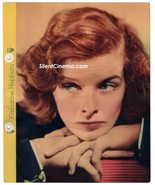KATHARINE HEPBURN -RKO STAR- IN ACTION Color Photo &amp; Facts &#39;30s Dixie Cu... - $41.13 CAD