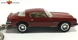 Rare Keychain Firethorn Red 76/77 Chevy Camaro Type Lt Custom Ltd Great Gift - £35.29 GBP