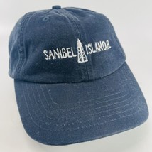 Sanibel Island Florida Gulf Coast Strapback Adjustable Black Hat Cap Bea... - $10.73