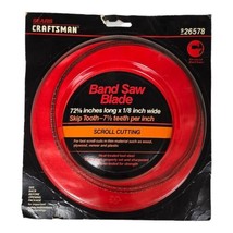Sears Craftsman 926578 Band Saw Blade 72 5/8 x 1/8 Scroll Cutting Woodwo... - $17.60
