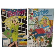 Barbie Comics Lot of 2 Fashion 31 1990&#39;s Marvel - £7.78 GBP