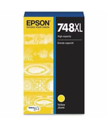 Epson T748XL420 EPSON 748XL YELLOW HIGH CAPACITY INK CARTRIDGE - $2,584.11 MXN