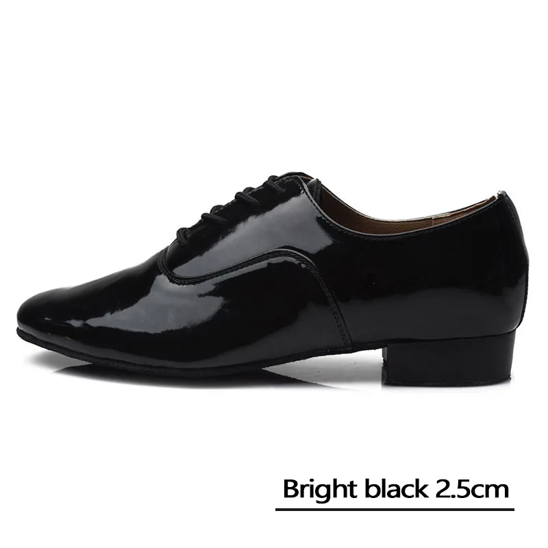 SWDZM Men Latin Dance Shoes Ballroom Shoes Boy Black Modern Jazz Tango Teachers  - £125.10 GBP