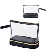 Clear Makeup Bags Women - Transparent Cosmetic Travel Bags, Clear PVC Ma... - $13.99