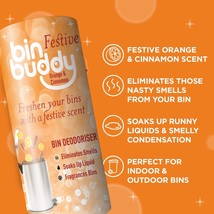 Bin Buddy Festive Trash Can Bin Deodorizer Orange and Cinnamon Fragrance... - €8,57 EUR