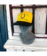 Delaware &amp; Ulster Horseshoe League Vtg Yellow Black Foam Meshback Trucke... - $40.85 CAD