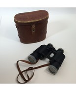 Vintage Honor Binoculars 7x35 Field 65° w/ Distressed Leather Case Great... - $95.26 CAD