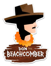 Don the Beachcomber -The Legend Returns Magnet-Vintage Style Opening 2023 Tiki - £7.07 GBP